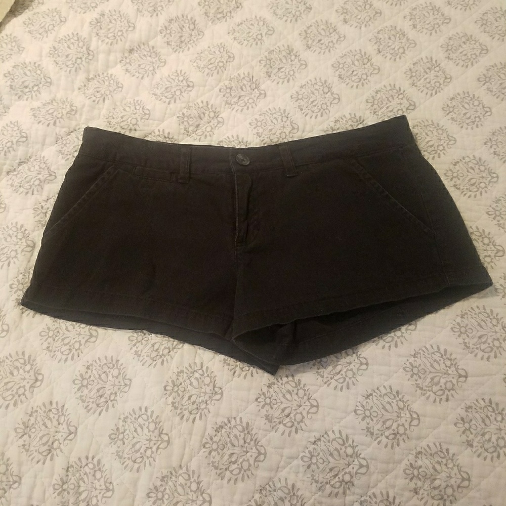 Black  shorts size 7/8